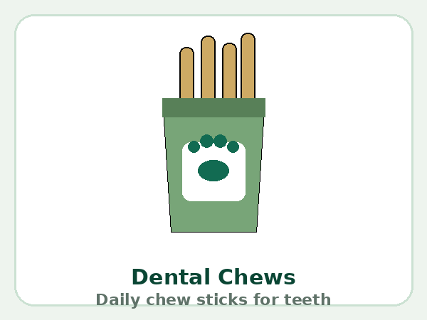 Dental chews — product illustration