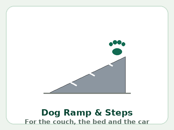 Dog ramps & steps — product illustration